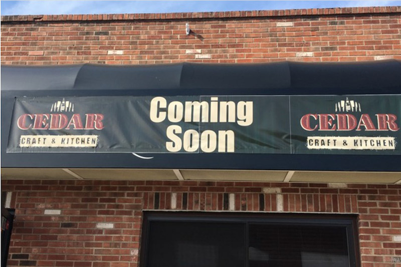 Cedar Craft & Kitchen to Open in Glenolden