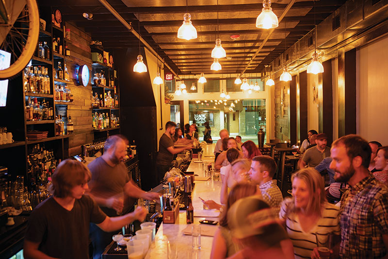 This SpeakeasyInspired Bar in Ardmore is Perfect for a Night Out